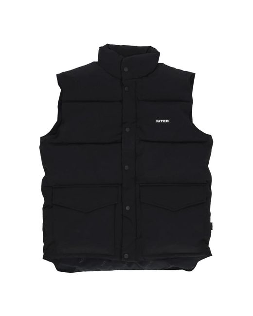 Iuter Black Waistcoats for men
