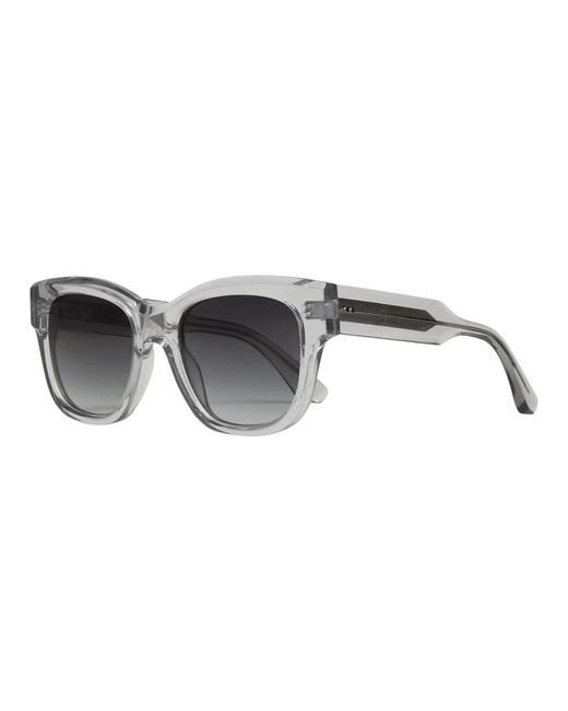 Chimi Gray Sonnenbrille mit schmetterlingsform und uv-schutz