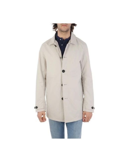 Save The Duck Natural Single-Breasted Coats for men