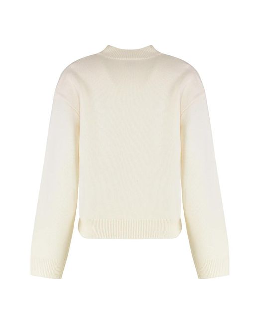 A.P.C. Round-Neck Knitwear in het White