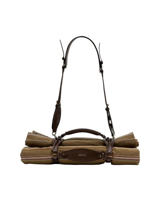 Isabel Marant Brown Shoulder Bags