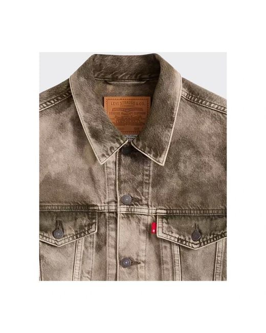 Denim Jackets Levi's pour homme en coloris Brown