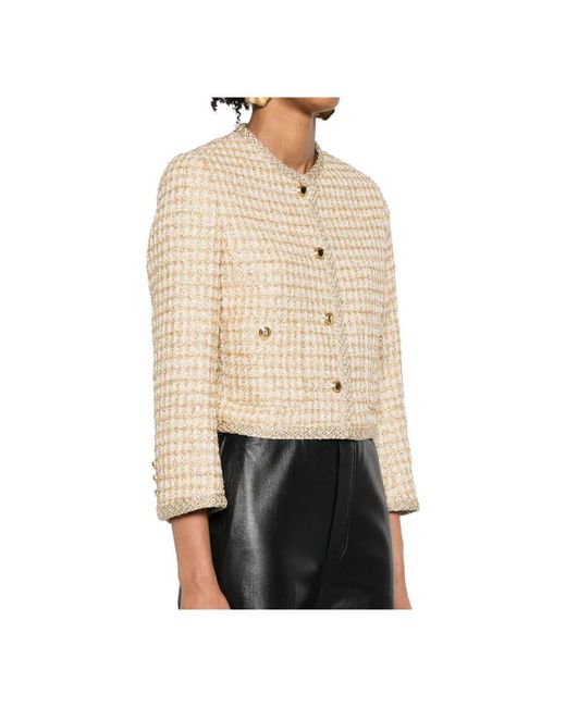 Miu Miu Natural Schecklaméjacke