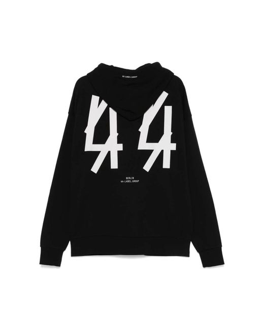 Zip-Throughs 44 Label Group de hombre de color Black