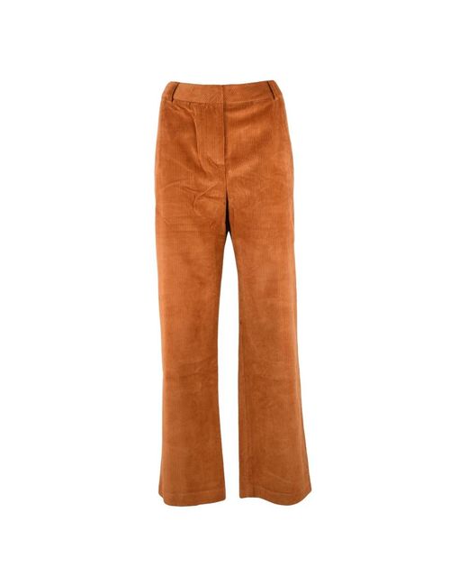 Tommy Hilfiger Orange Straight Trousers