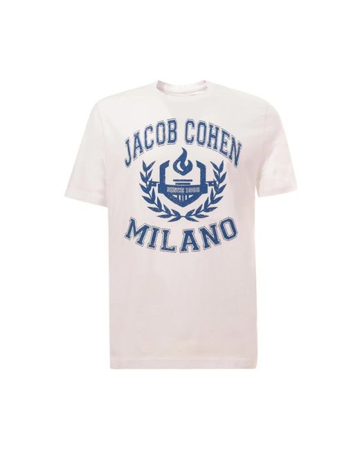 Jacob Cohen Blue T-Shirts for men