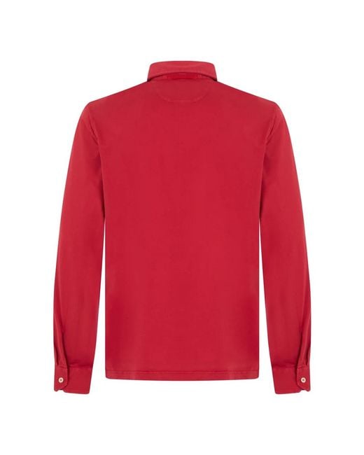 Polo Shirts Fedeli pour homme en coloris Red