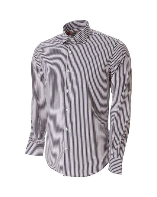 Brooksfield Blue Formal Shirts for men