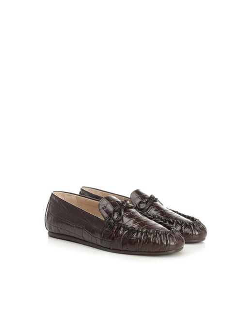 Stuart Weitzman Brown Loafers