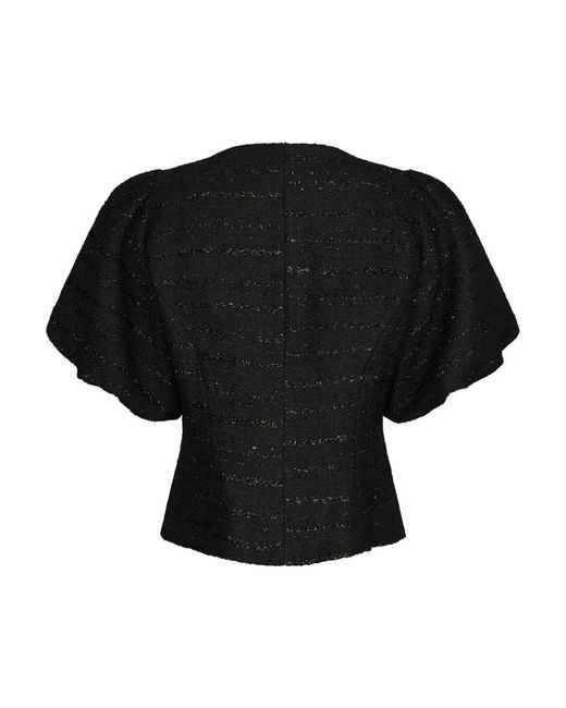 Neo Noir Black Blouses