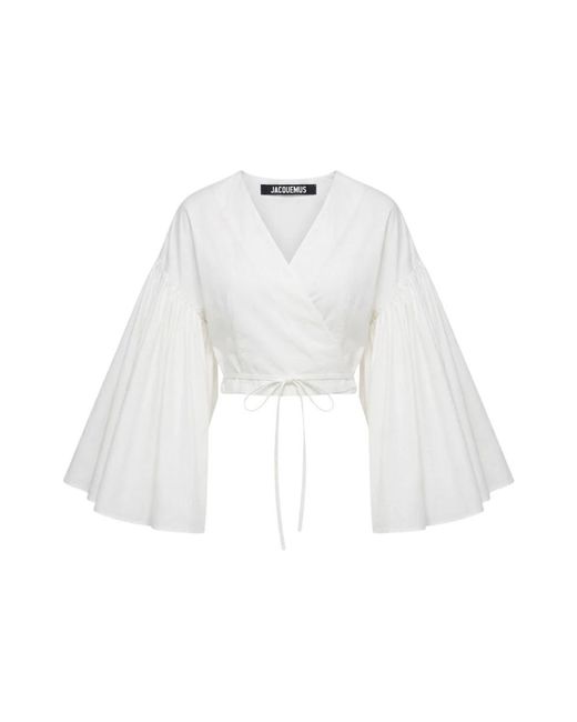 Blouses Jacquemus de color White