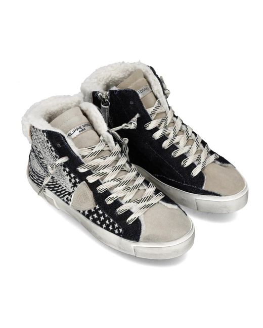 Philippe Model Black Sneakers