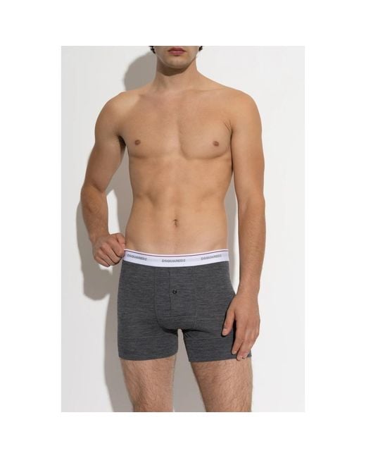 Bottoms DSquared² de hombre de color Gray