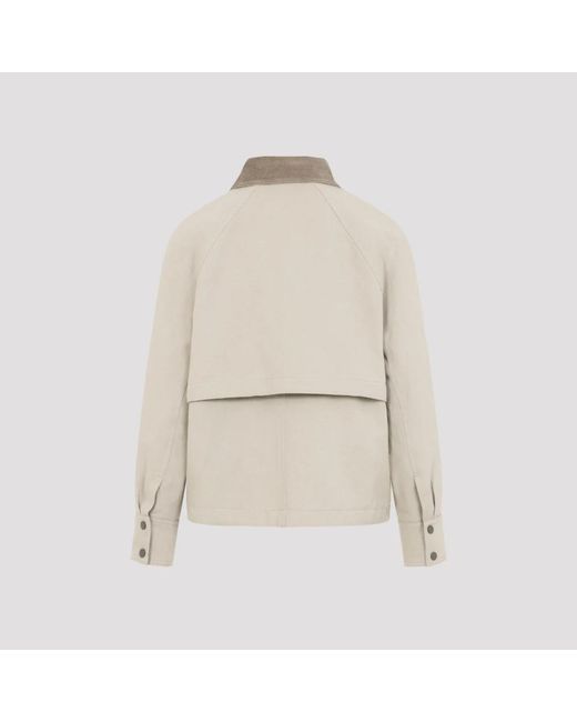 Brunello Cucinelli Natural Light Jackets