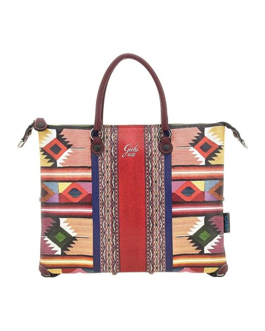 Gabs Red Shopping Bags