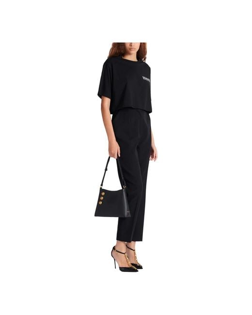 Balmain Black T-Shirts