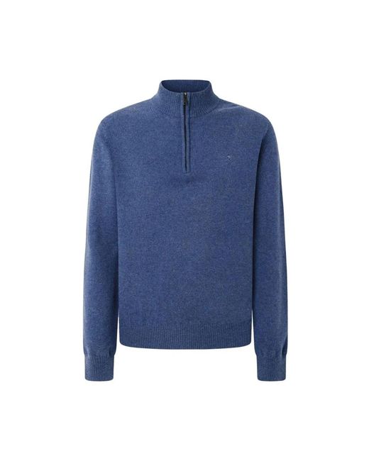 Turtlenecks Hackett pour homme en coloris Blue