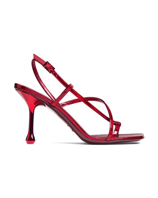 High Heel Sandals Jimmy Choo de color Red