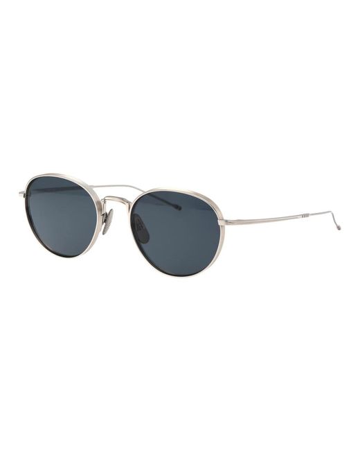 Thom Browne Blue Stylische sonnenbrille mit ues119a-g0001-046