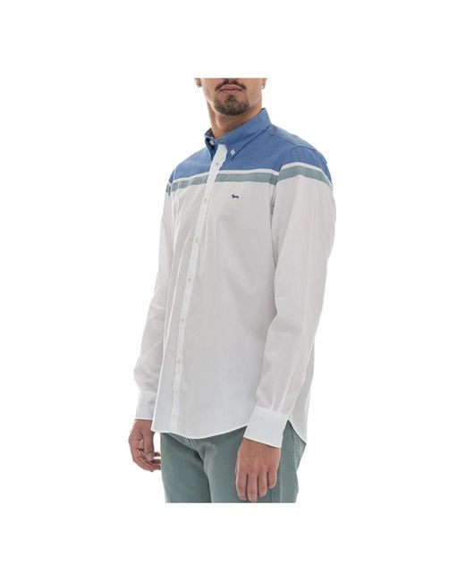 Harmont & Blaine Blue Casual Shirts for men