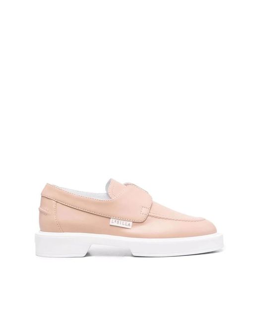 Le Silla Pink Loafers