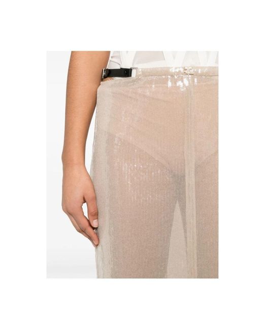 Courreges Natural Midi Skirts