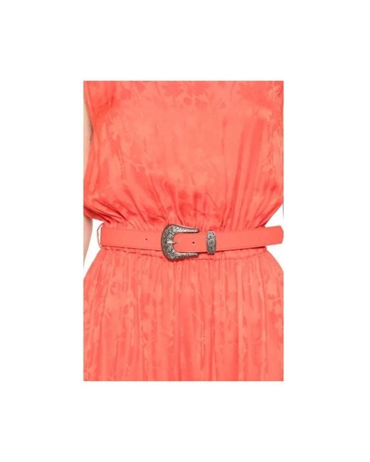 Pinko Red Midi Dresses