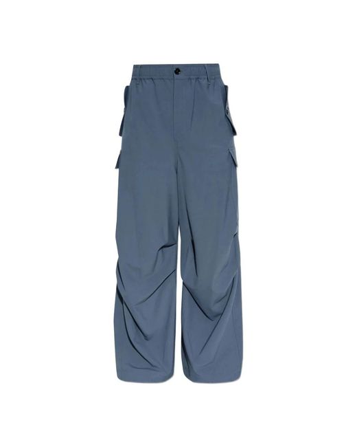 Marni Blue Wide Trousers for men