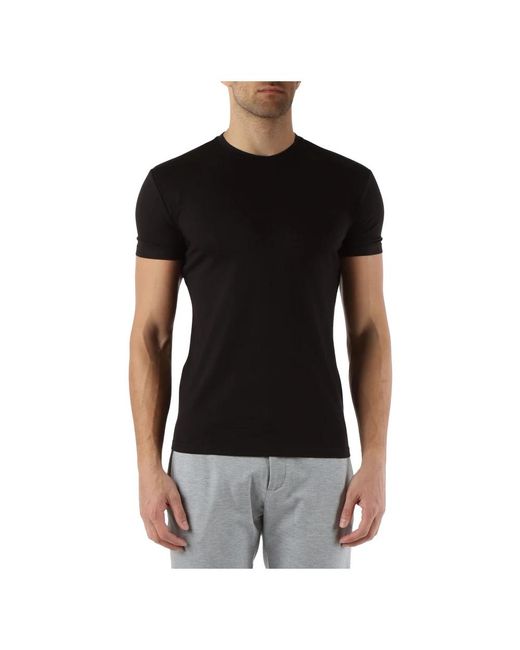 T-shirt super slim fit in cotone e modal di Antony Morato in Black da Uomo