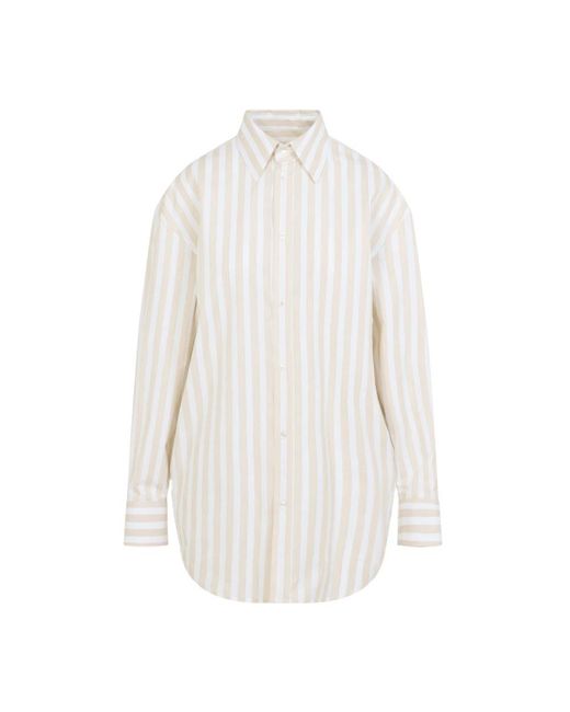 Saint Laurent Shirts in het White