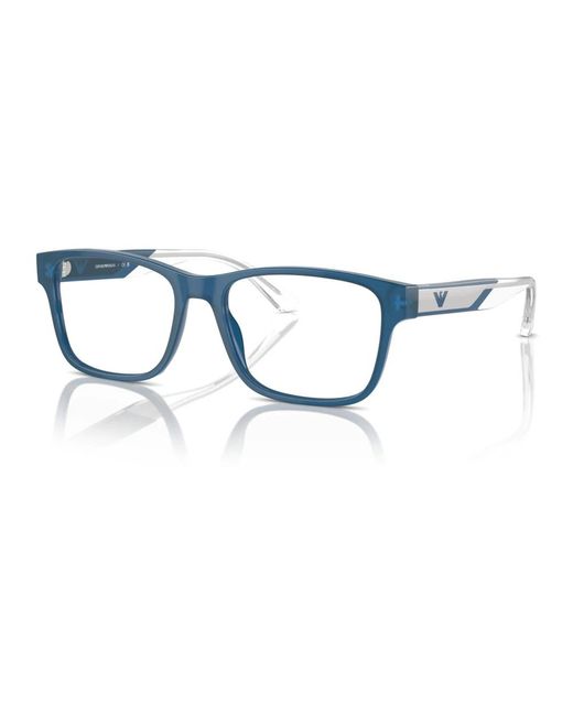 Montatura occhiali blu di Emporio Armani in Blue