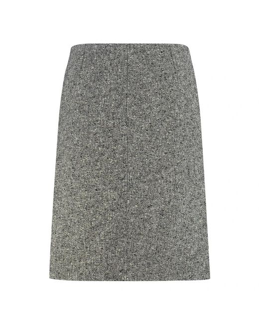 Gucci Gray Midi Skirts