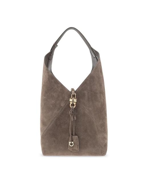 Ferragamo Brown Tasche Typ Shopper