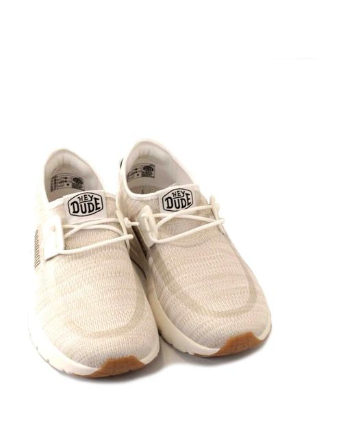 HeyDude Natural Sneakers for men