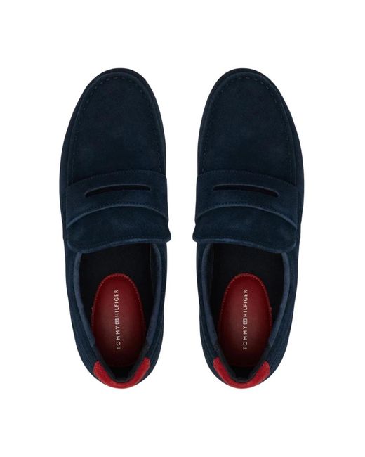 Tommy Hilfiger Blue Loafers for men