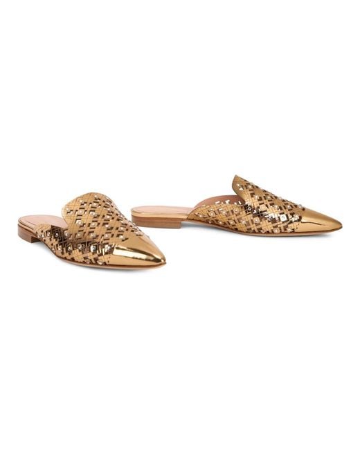 Alberta Ferretti Brown Mules