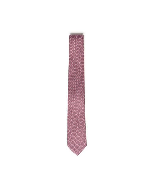 Ferragamo Accessoires ,Rood ,Das in het Purple voor heren