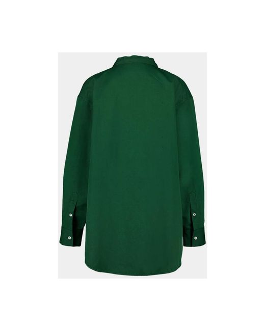 LaDoubleJ Overhemden ,Groen ,Katoen Love Child Shirt in het Green