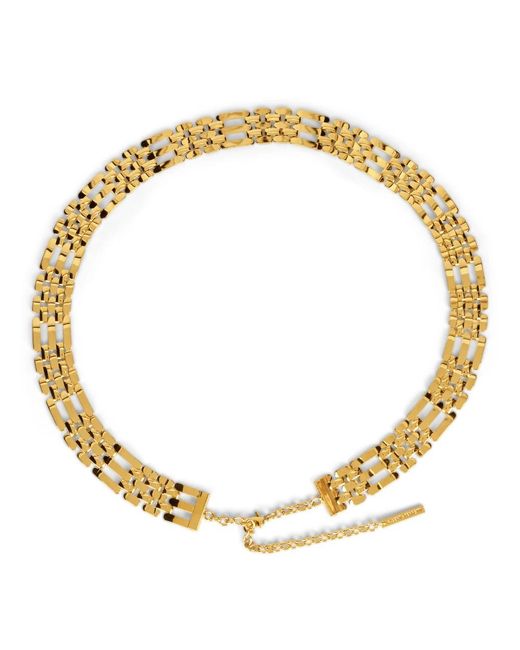 Alberta Ferretti Metallic Necklaces