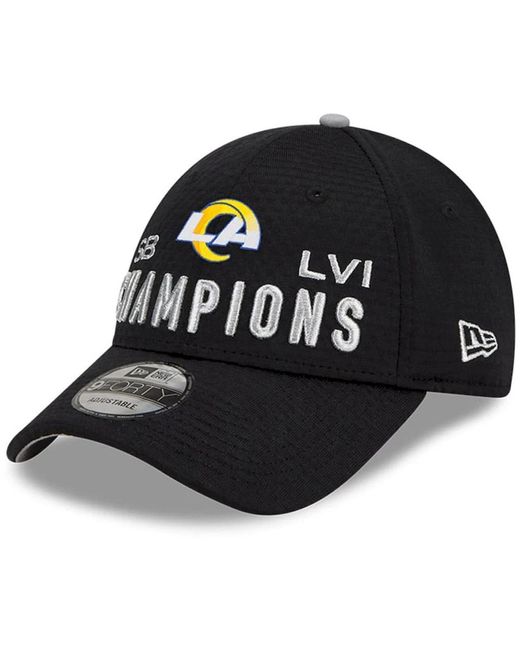 KTZ Accessoires ,Zwart ,Polyester La Rams Nfl Kampioenen 2022 Pet in het Black