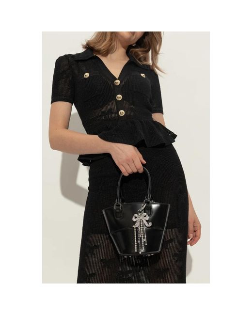 Self-Portrait Black Handtasche