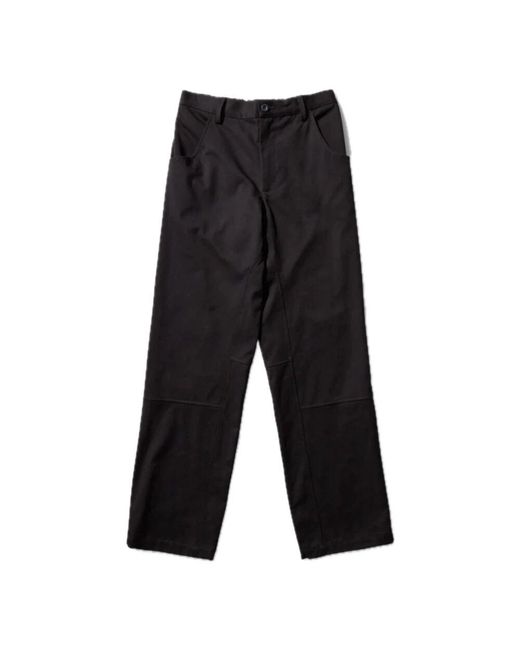 GR10K Schwarze Gerade Bohrhose in Black für Herren