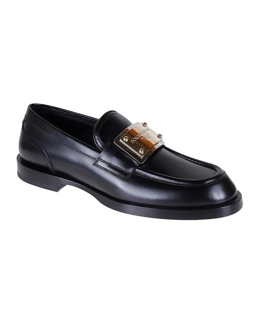 Shoes > flats > loafers Dolce & Gabbana en coloris Blue