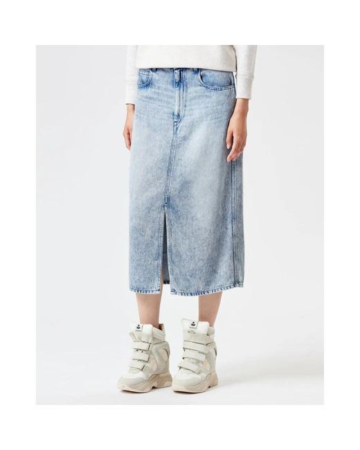 Isabel Marant Blue Denim skirts