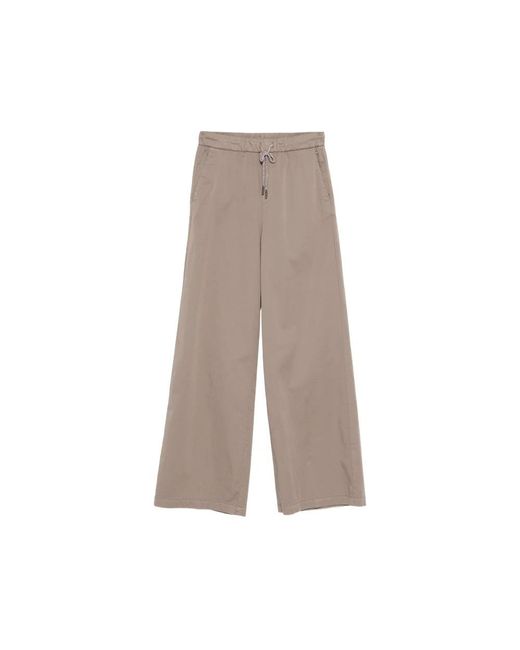 Panicale Gray Wide Trousers