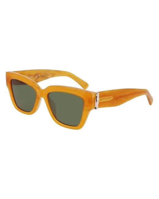 Sunglasses di Longchamp in Yellow