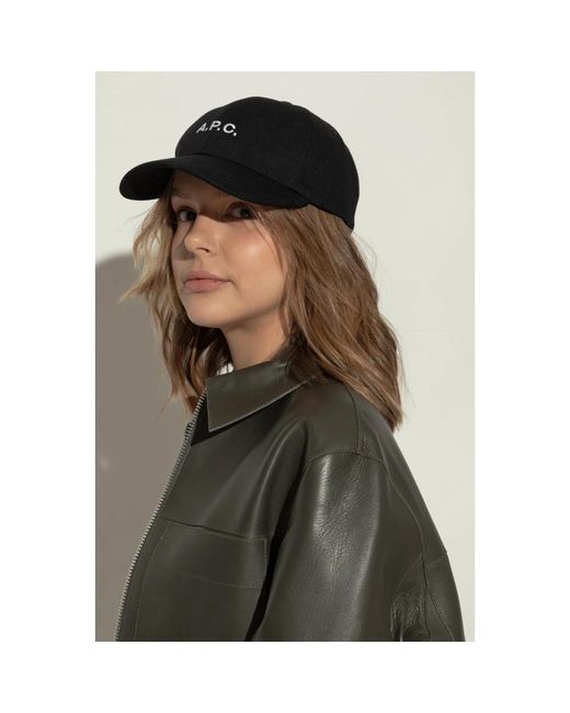 Caps di A.P.C. in Black