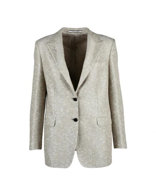 Tagliatore Gray Blazers