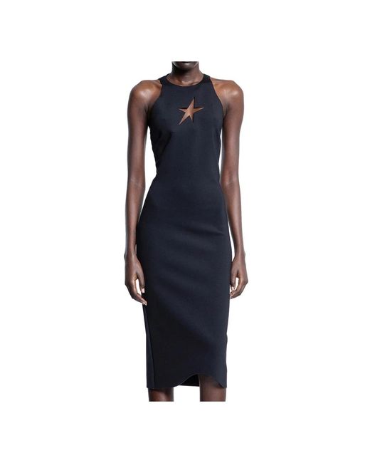 Mugler Blue Midi Dresses