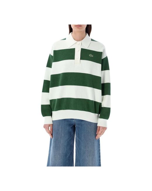 Knitwear Lacoste de color Green
